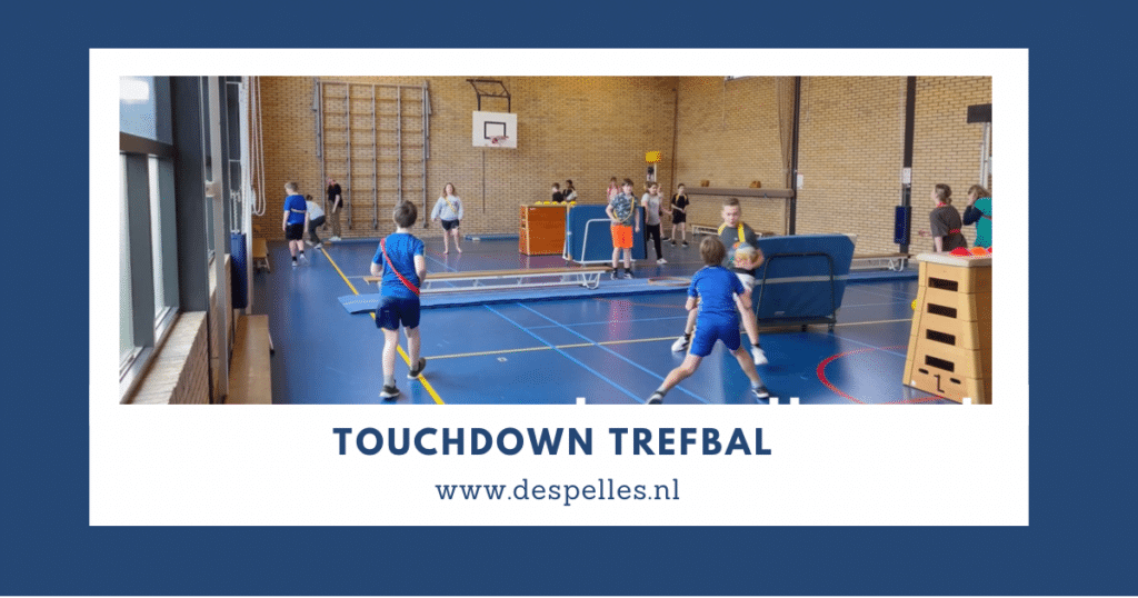 Touchdown Trefbal in de gymles