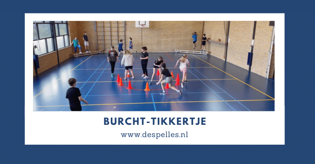 Burcht-Tikkertje in de gymles