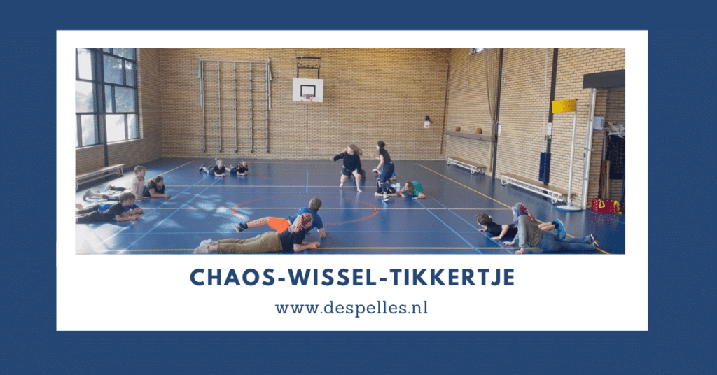 Chaos-Wissel-Tikkertje in de gymles