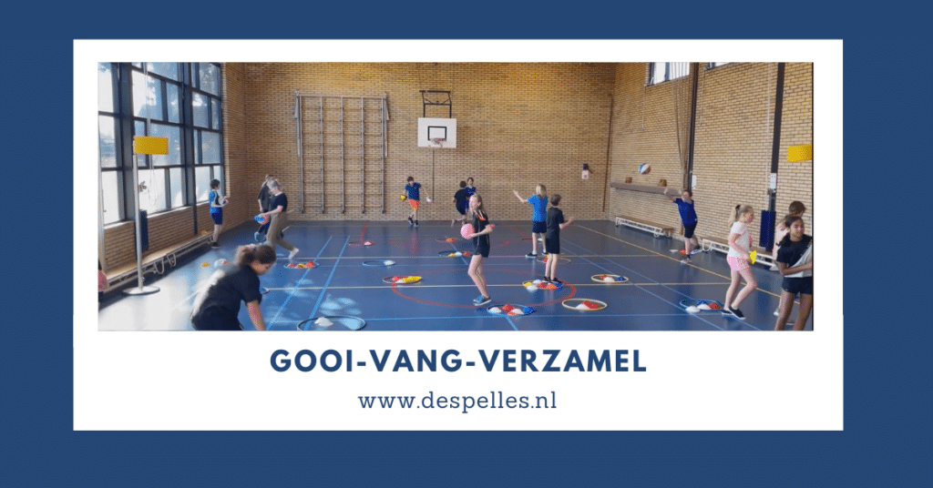 Gooi-Vang-Verzamel in de gymles