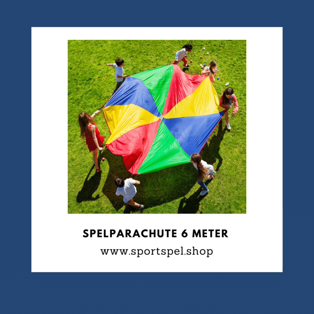 Spelparachute 6 meter