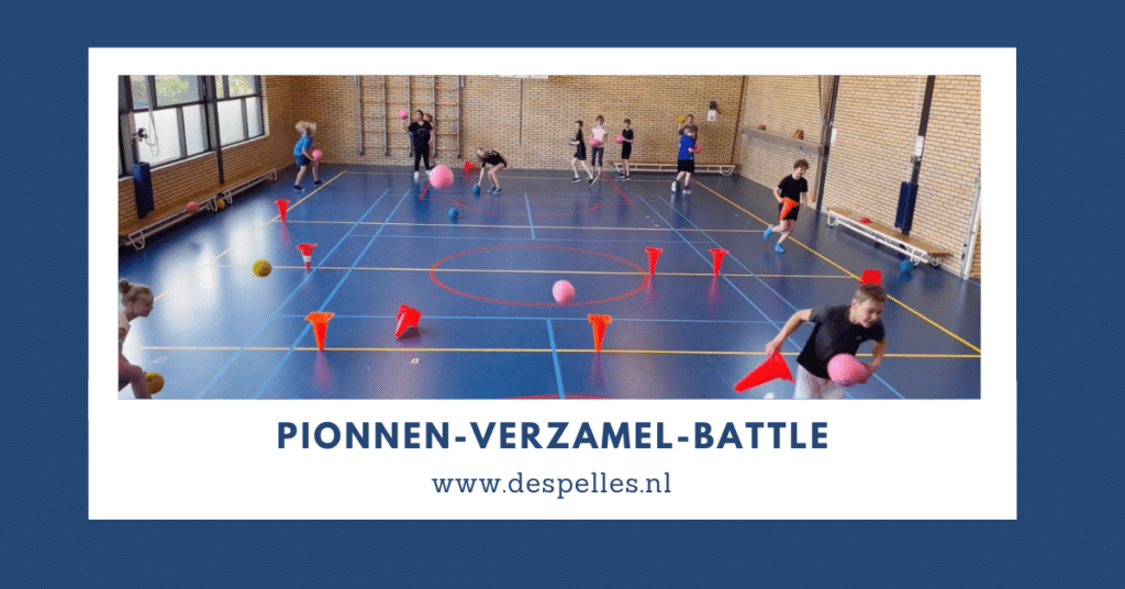 pionnen-verzamel-battle in de gymles
