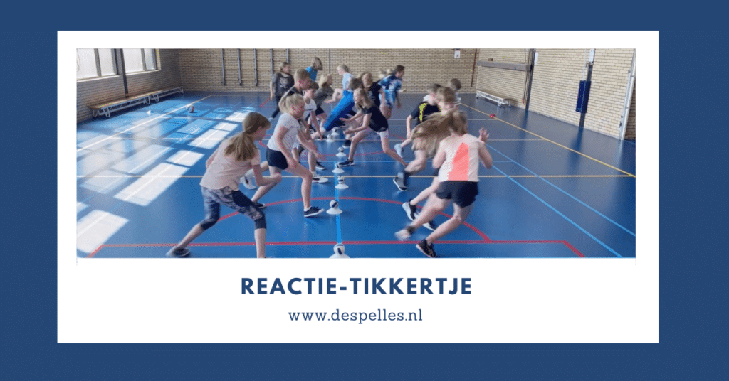 Reactie-Tikkertje in de gymles