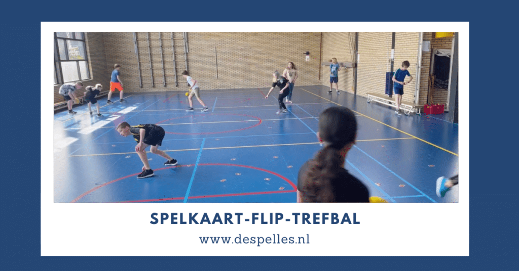 Spelkaart-flip-Trefbal