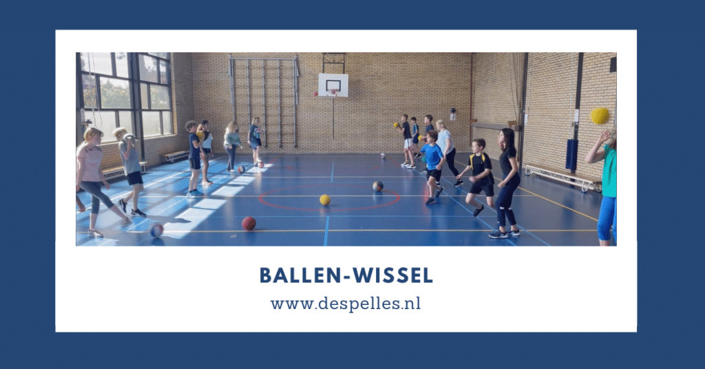 Ballen-Wissel in de gymles
