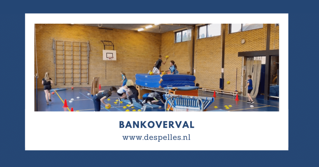 Bankoverval in de gymles