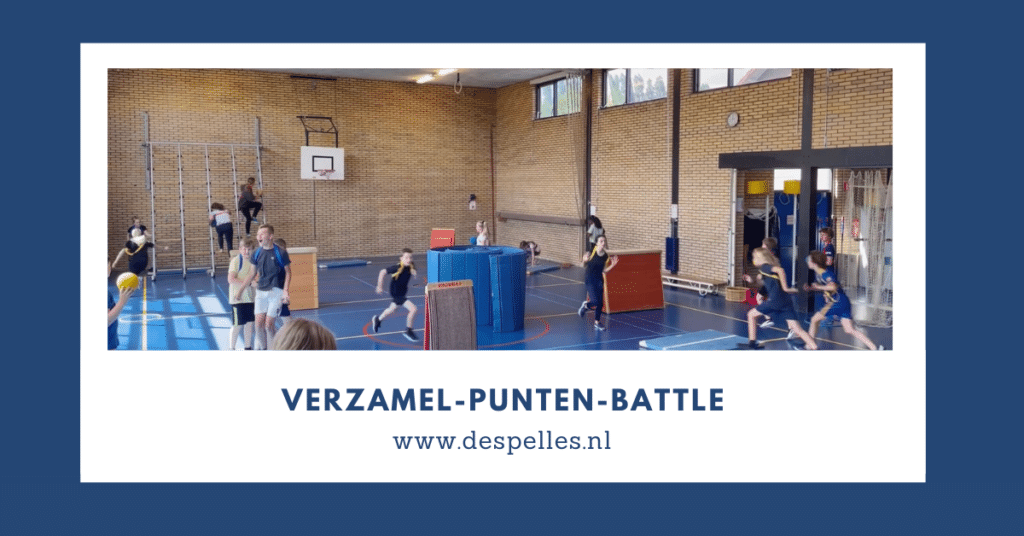 Verzamel-Punten-Battle in de gymles