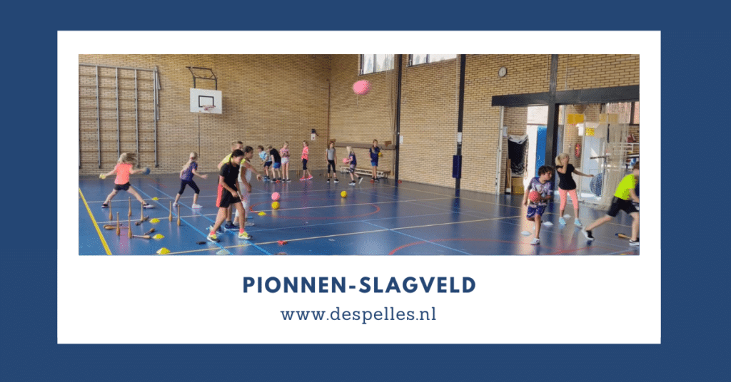 Pionnen-Slagveld in de gymles