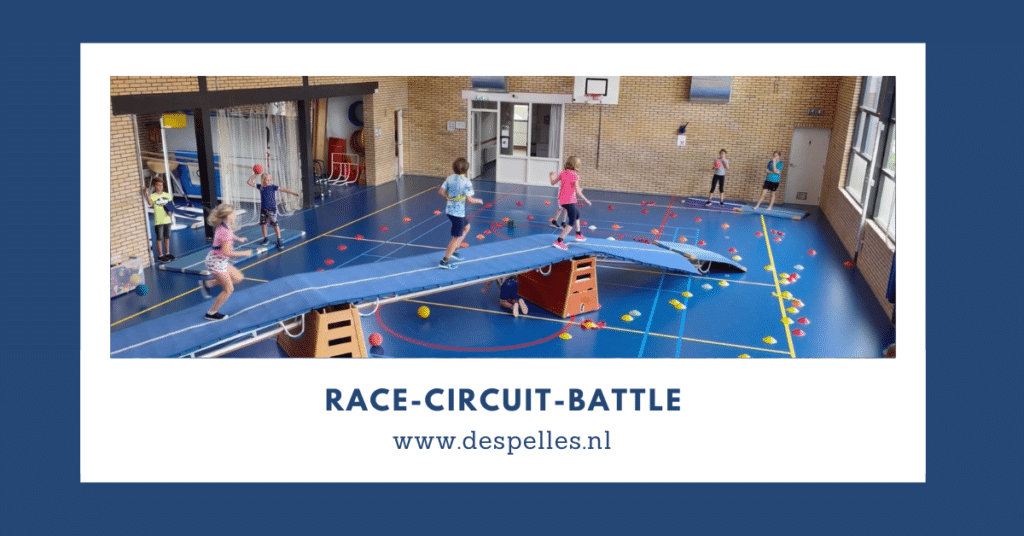 Race-Circuit-Battle in de gymles