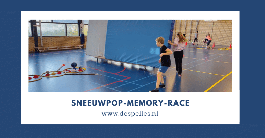 Sneeuwpop-Memory-Battle in de gymles