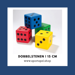 Dobbelstenen 15 cm foam