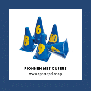 Pionnen met cijfers
