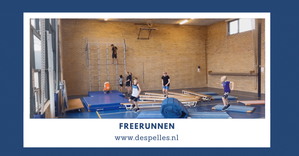 Freerunnen in de gymles
