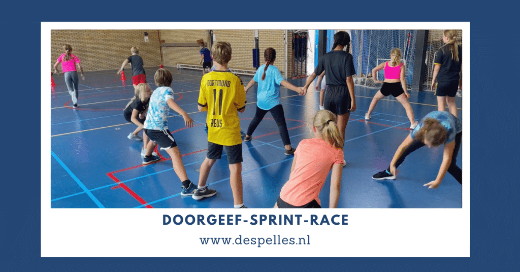 Doorgeef-Sprint-Race in de gymles