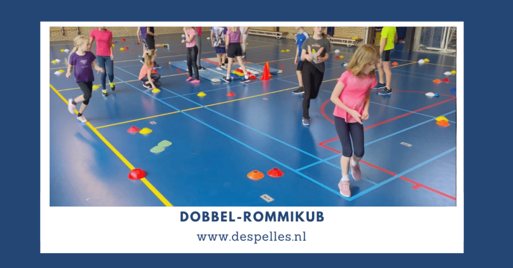 Dobbel-Rummikub in de gymles