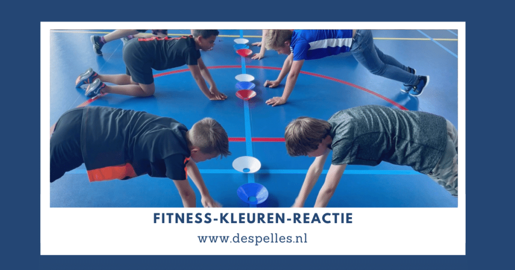 Fitness-Kleuren-Reactie in de gymles
