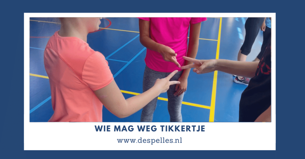 Wie-Mag-Weg-Tikkertje in de gymles