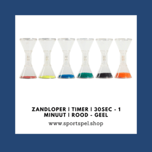 Zandloper | Timer | 30sec - 1 minuut | Rood - Geel
