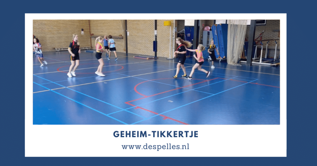 Geheim-Tikkertje in de gymles