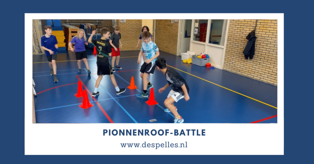 Pionnenroof-Battle in de gymles