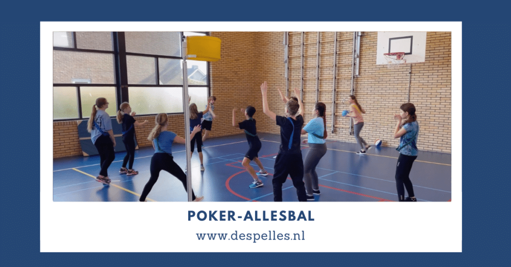 Poker-Allesbal in de gymles