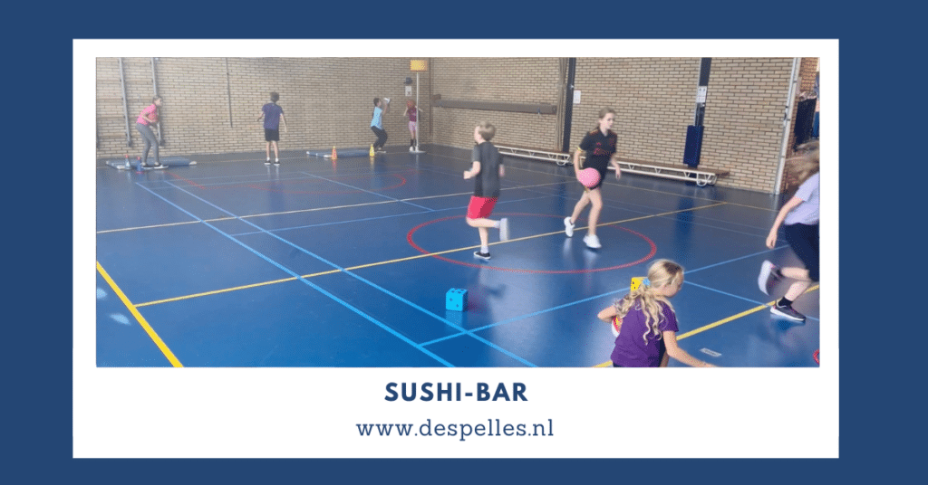 Sushi-Bar in de gymles
