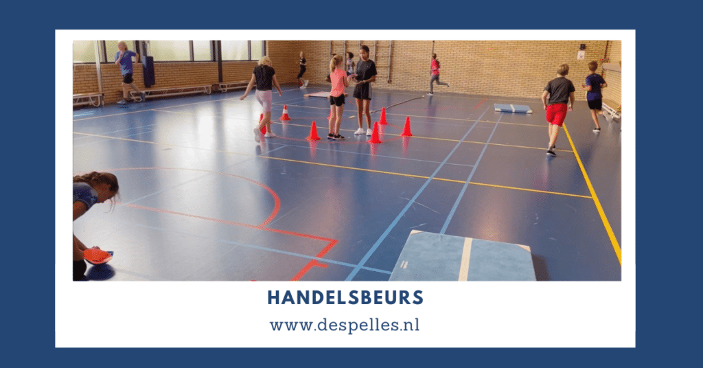 Handelsbeurs in de gymles