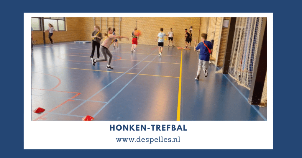 Honken-Trefbal in de gymles