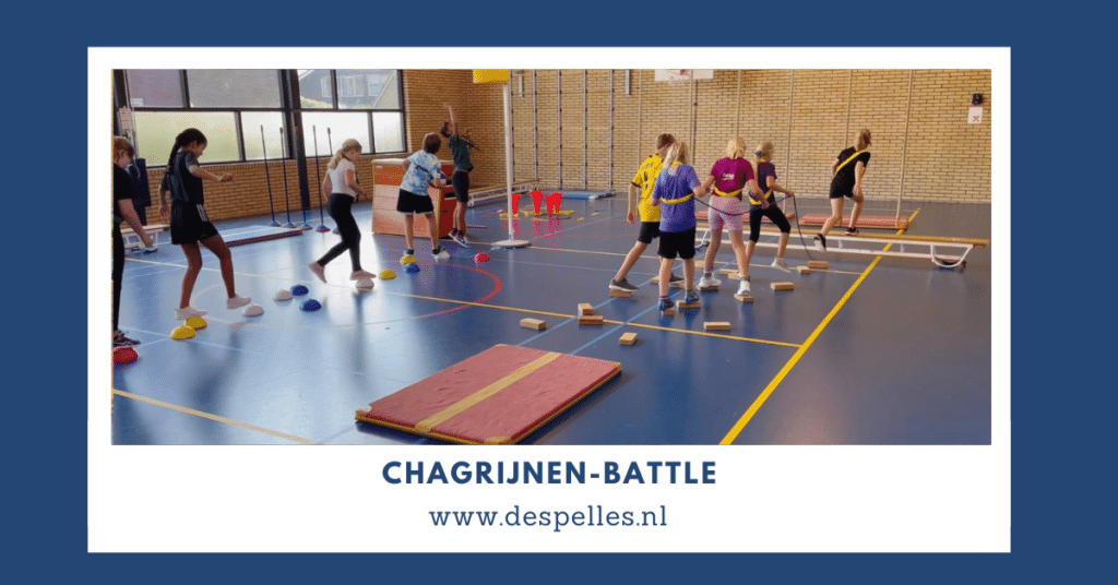 Chagrijnen-Battle in de gymles