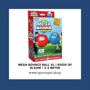 Mega Bounce Ball XL | Rood of Blauw | 2.5 meter