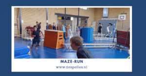 Maze-Run in de gymles