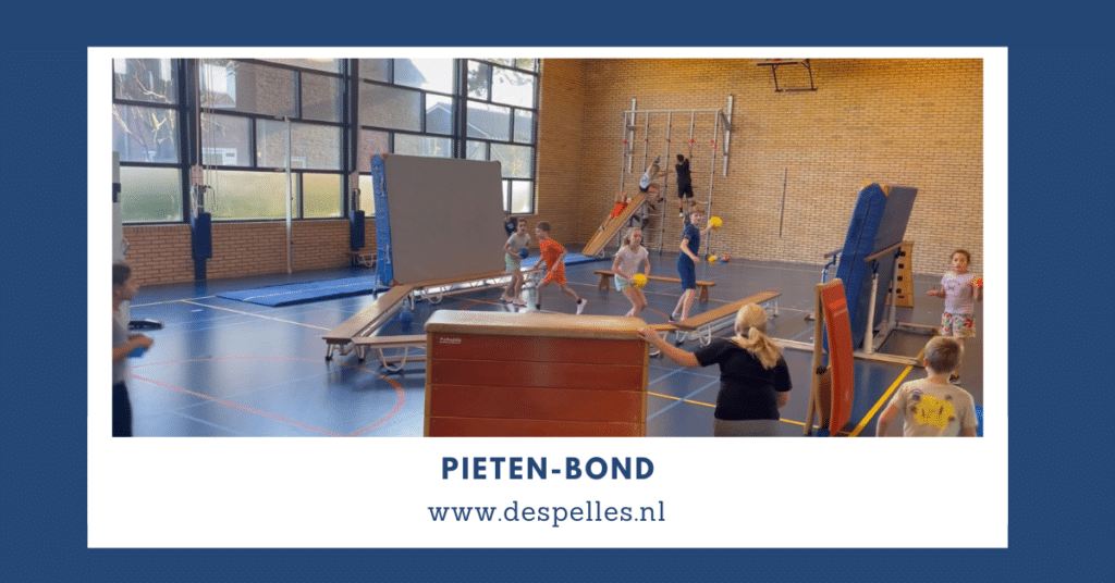 Pieten-Bond in de gymles