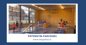 Pietengym-Parcours in de gymles