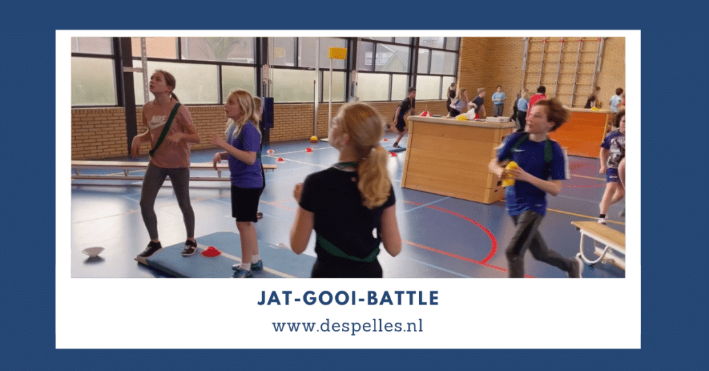 Jat-Gooi-Battle in de gymles