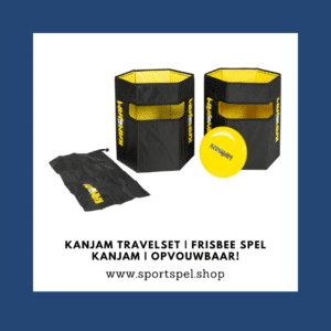 KanJam Travelset | Frisbee Spel KanJam | Opvouwbaar!