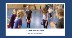 Look-Up-Battle in de gymles