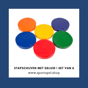 Stapschijven met geluid