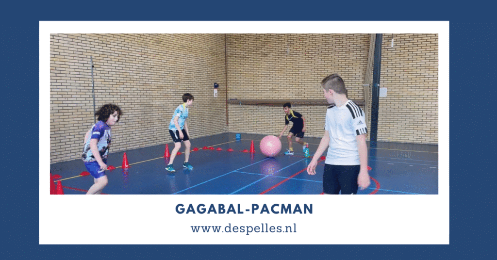 Gagabal-Pacman in de gymles