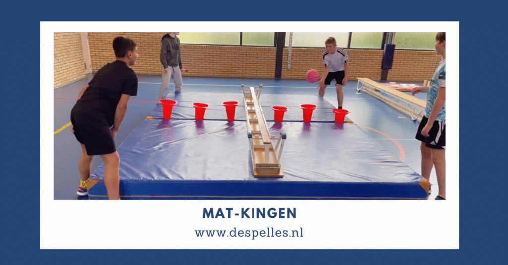 Mat-Kingen in de gymles