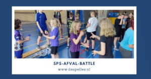SPS-Afval-Battle in de gymles