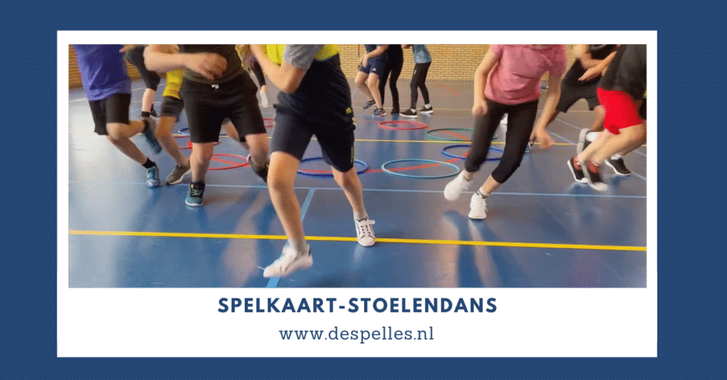 Spelkaart-Stoelendans in de gymles