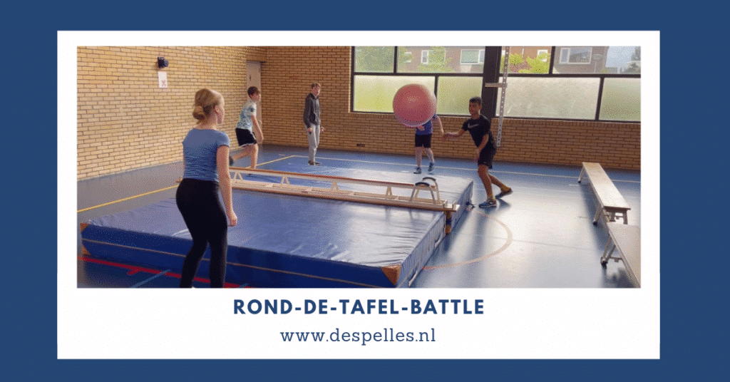 Rond-De-Tafel-Battle in de gymles
