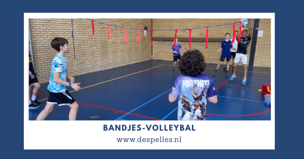 Bandjes-Volleybal in de gymles
