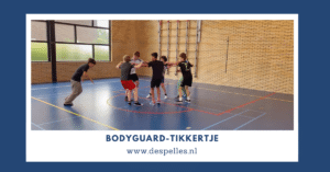 Bodyguard-Tikkertje in de gymles