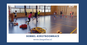 Dobbel-Kerstboomrace in de gymles