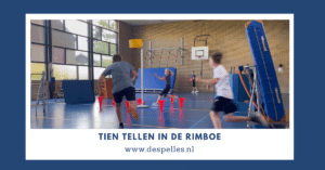 Tien tellen in de Rimboe in de gymles