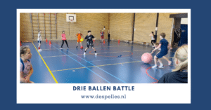 Drie Ballen Battle in de gymles