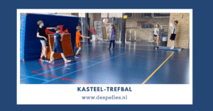 Kasteel-Trefbal in de gymles