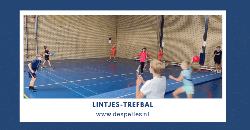 Lintjes-Trefbal in de gymles