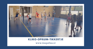 Kliko-Opruim-Tikkertje in de gymles